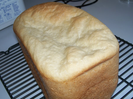 Bread that rises and then collapses