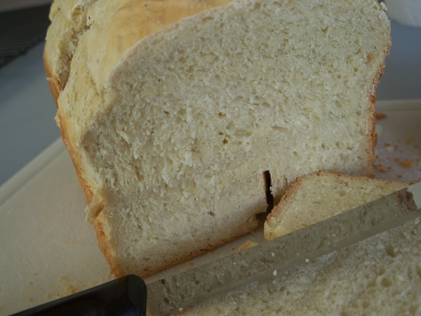 Sliced Pepper Pear Bread