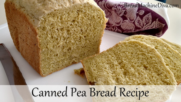 canned pea bread recipe