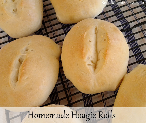 Homemade Hoagie Rolls 
