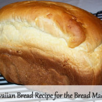 Hawaiian Bread Recipe