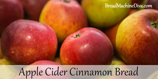 Apple Cider Cinnamon Bread