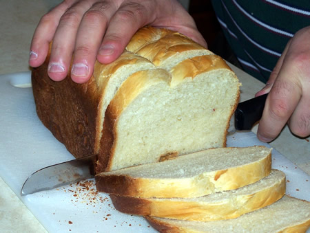 Sliced Pepper Jack Cheese Bread