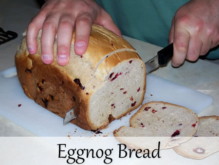 Eggnog bread