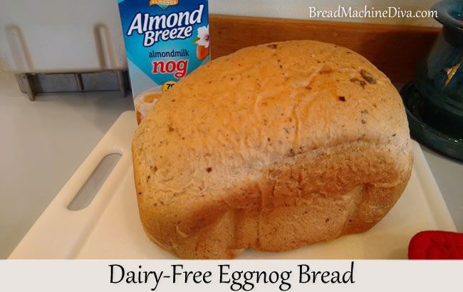 Dairy Free Eggnog Bread