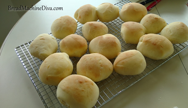 Finished Dinner Rolls