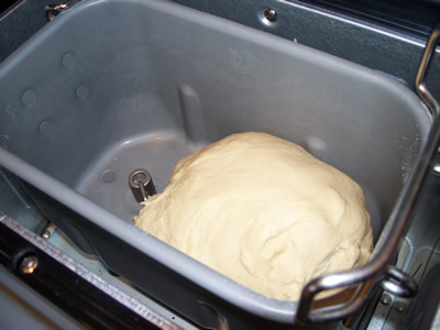 Smooth, round ball of dough