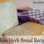 Italian Herb Bread Recipe