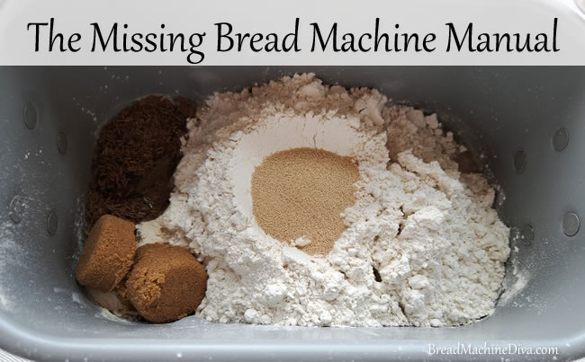 MissingManual2025 | Bread Machine Recipes Missing Bread Machine Manual