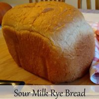 Sour Milk Rye Bread