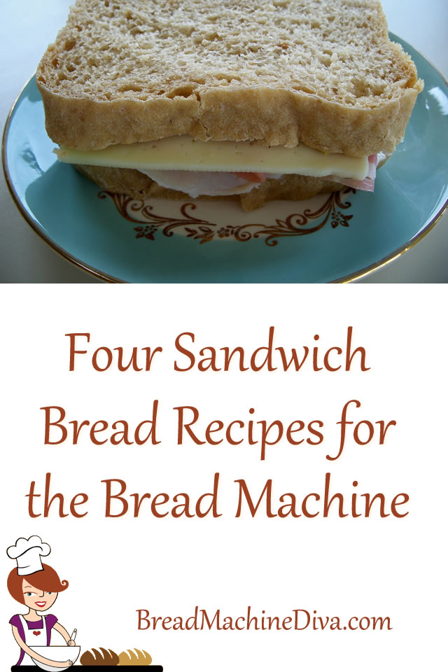 Four Sandwich Bread Recipes for the Bread Machine