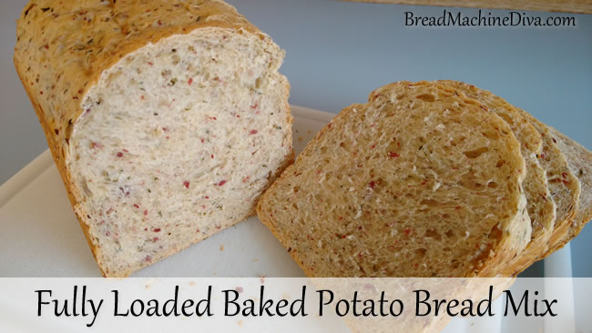 Fully Loaded Baked Potato Bread Machine Mix Review
