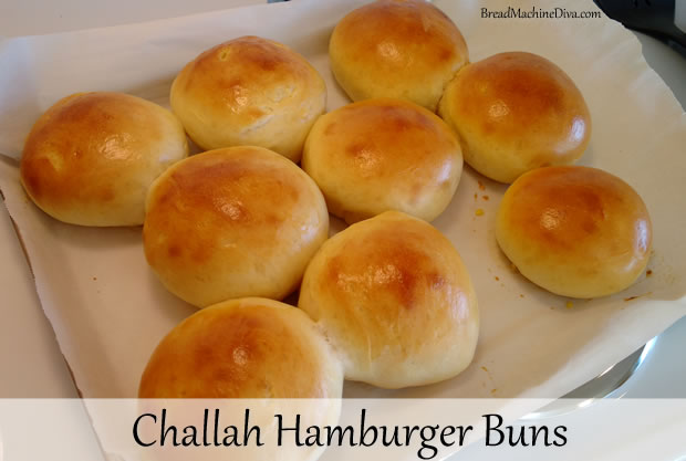 Challah Hamburger Buns