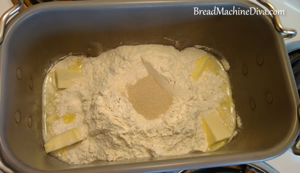 Bread Mix in the Bread Machine