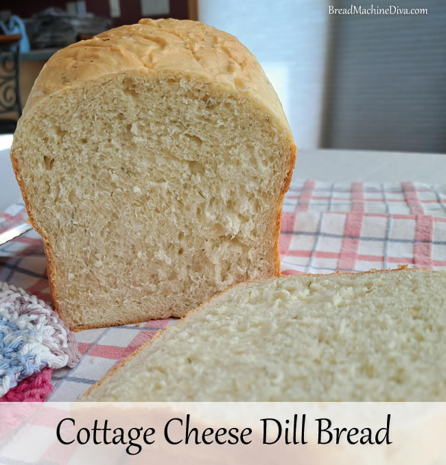 Cottage Cheese Dill Bread Sliced