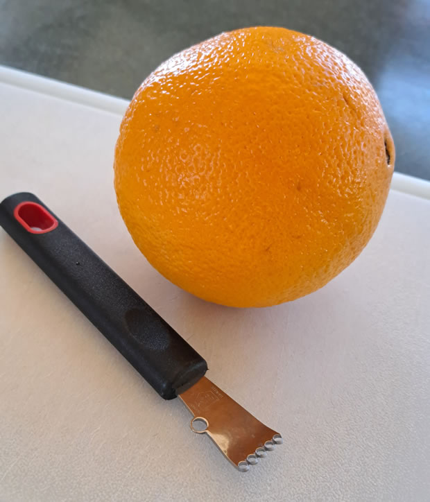 Orange Bread Recipe for the Bread Machine 3 Zesting an orange