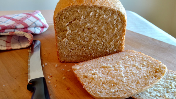 Bread Machine Oatmeal Bread