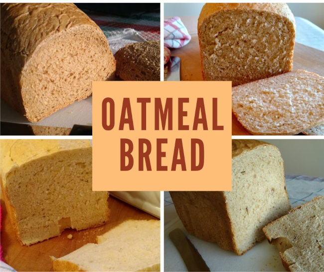 Oatmeal Bread Recipes